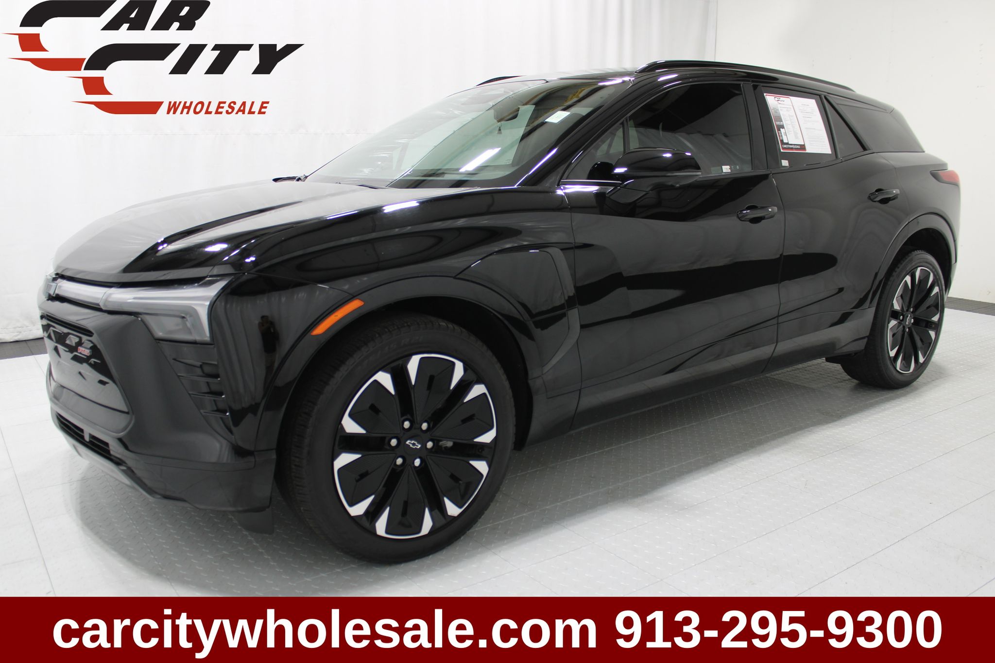 Black 2024 Chevrolet Blazer EV SUV / Crossover All-Wheel Drive 1-Speed Automatic