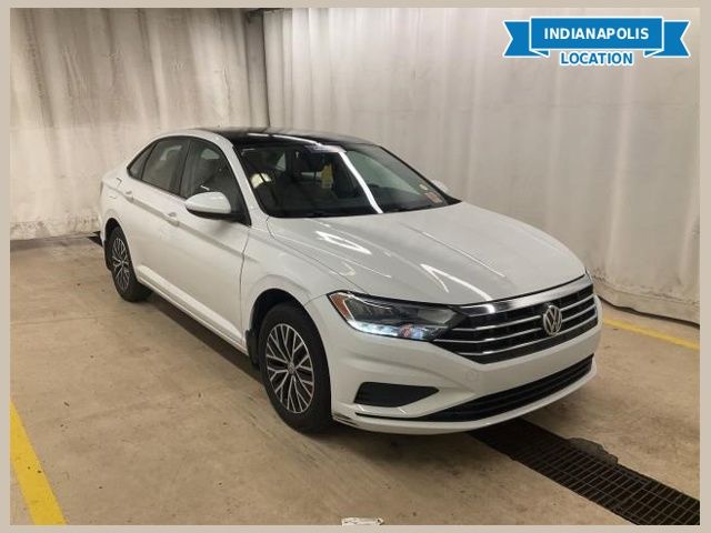 Pure White 2021 Volkswagen Jetta Sedan Front-Wheel Drive 8-Speed Automatic