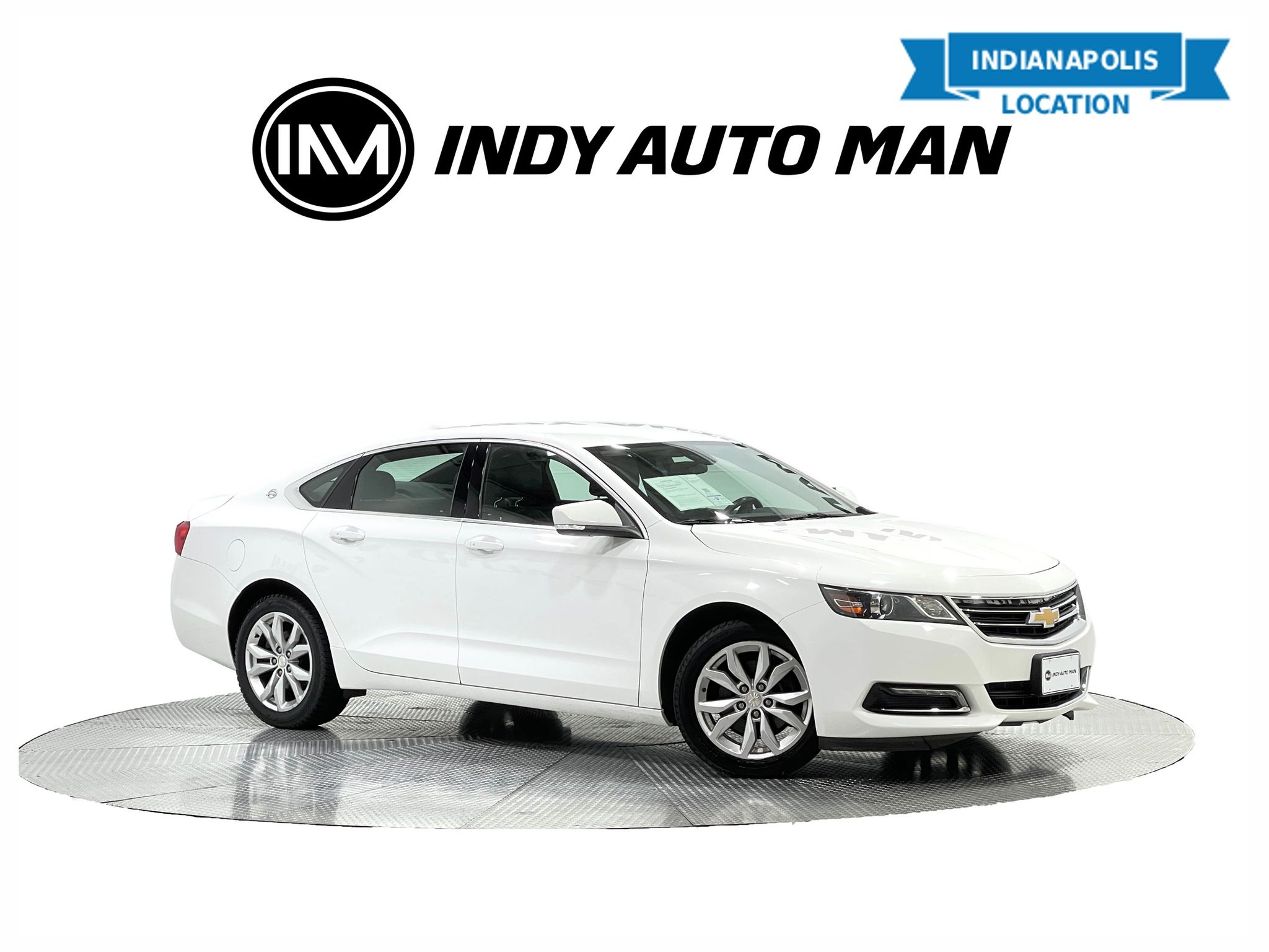 Summit White 2018 Chevrolet Impala Sedan Front-Wheel Drive 6-Speed Automatic Overdrive