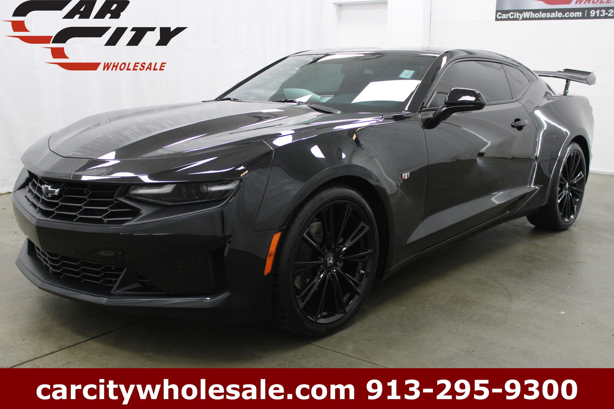 Black 2023 Chevrolet Camaro 1LT Coupe RWD Coupe Rear-Wheel Drive 8-Speed Automatic