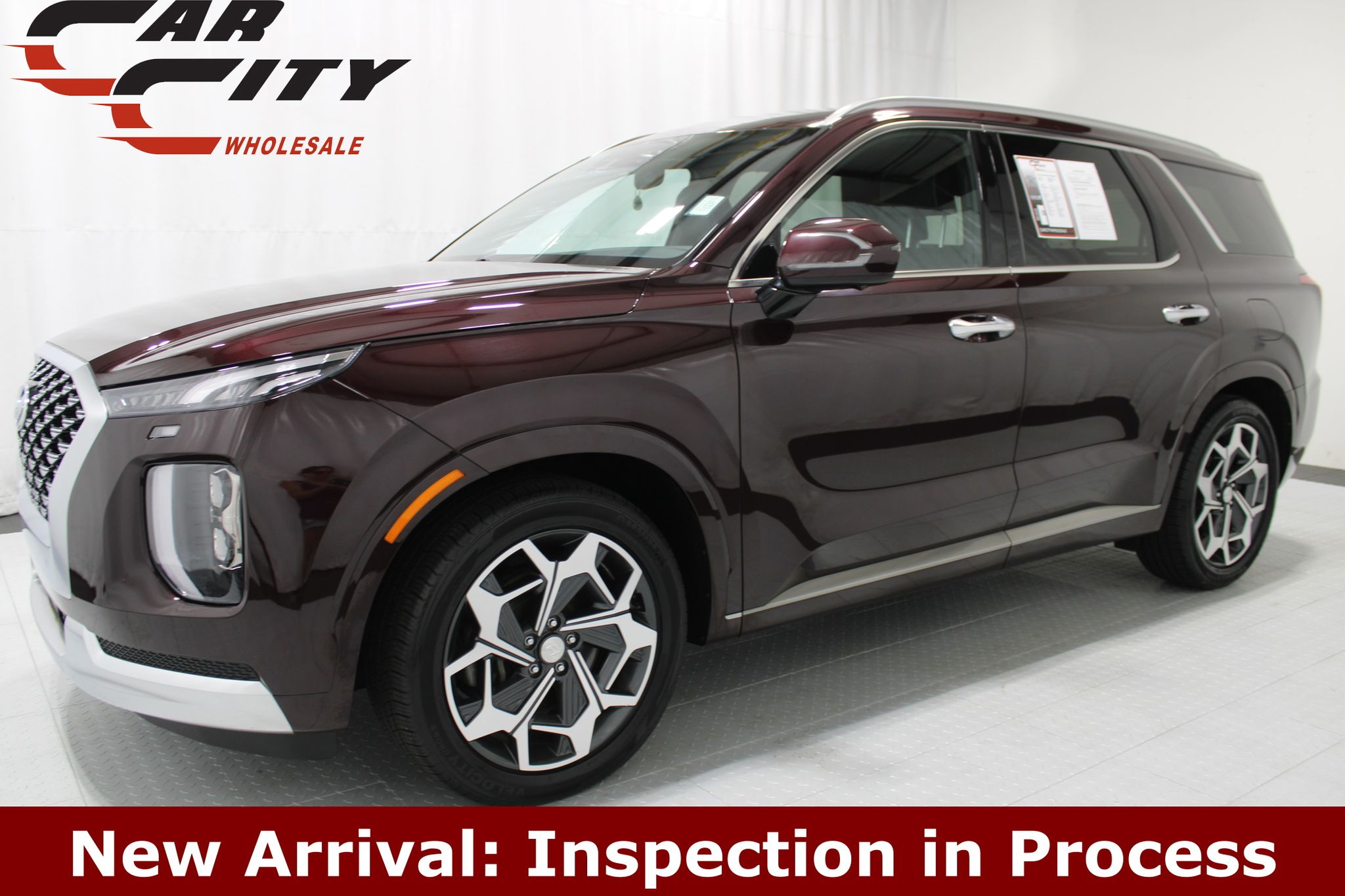 Red (Sierra Burgundy) 2022 Hyundai Palisade Calligraphy AWD SUV / Crossover All-Wheel Drive 8-Speed Automatic