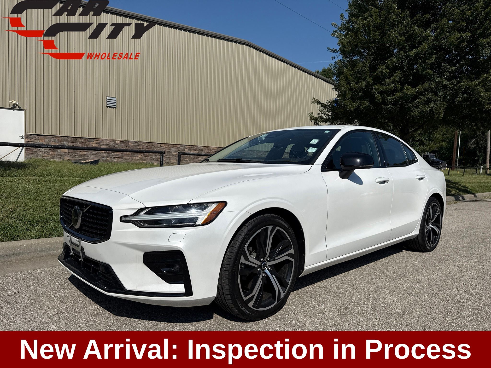 White 2024 Volvo S60 Sedan All-Wheel Drive Automatic