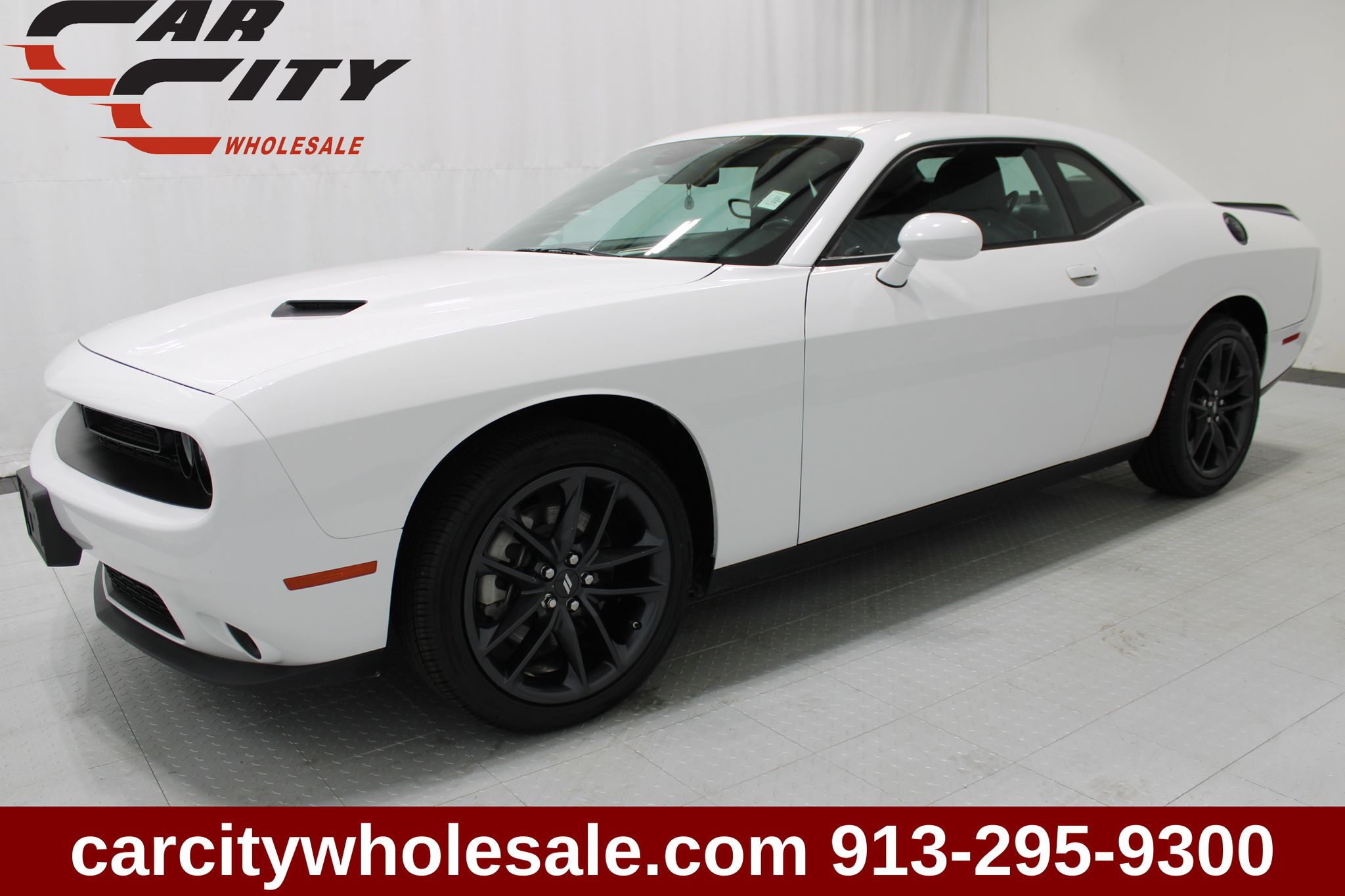 White Knuckle Clearcoat 2022 Dodge Challenger Coupe All-Wheel Drive 8-Speed Automatic