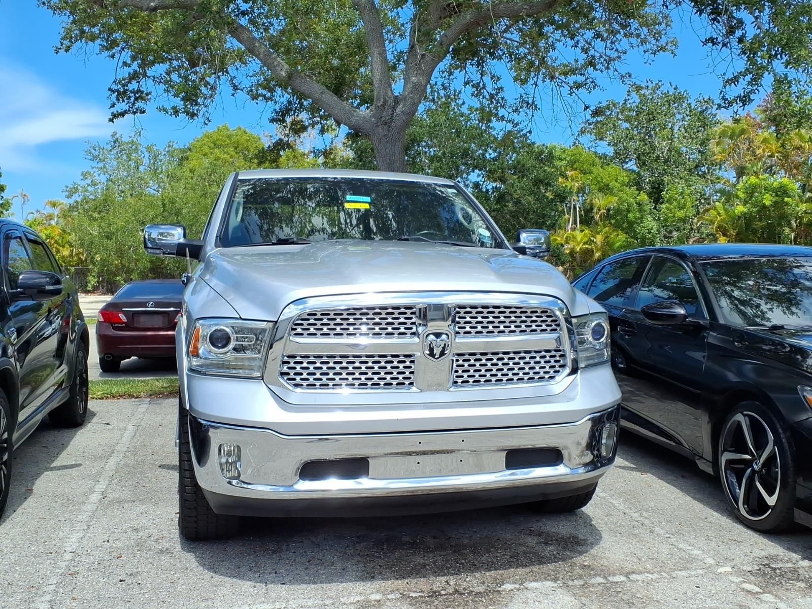 Used 2018 RAM Ram 1500 Pickup Laramie with VIN 1C6RR6JT1JS119343 for sale in Bonita Springs, FL