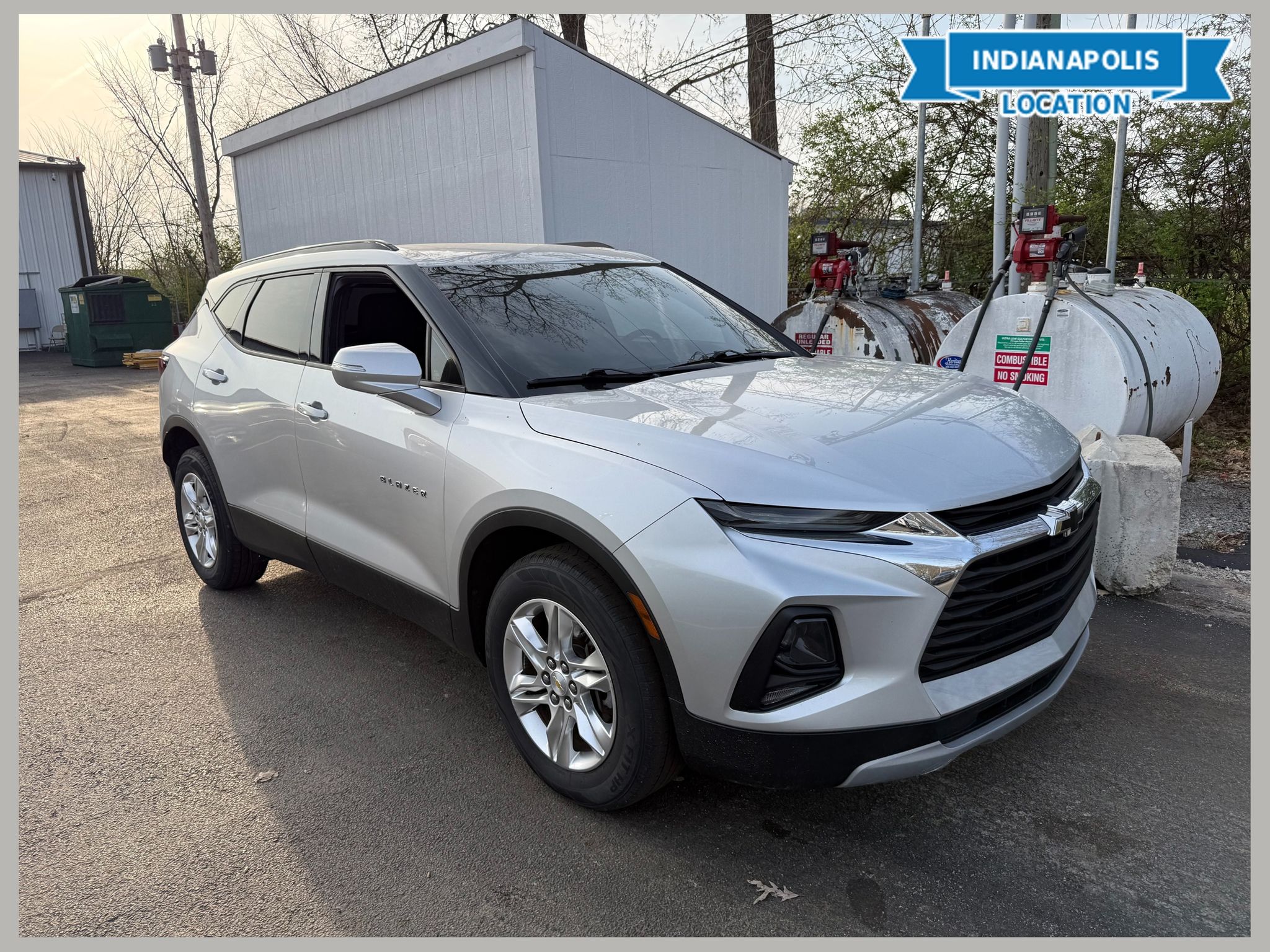 Silver Ice Metallic 2019 Chevrolet Blazer 2LT AWD SUV / Crossover All-Wheel Drive 9-Speed Automatic