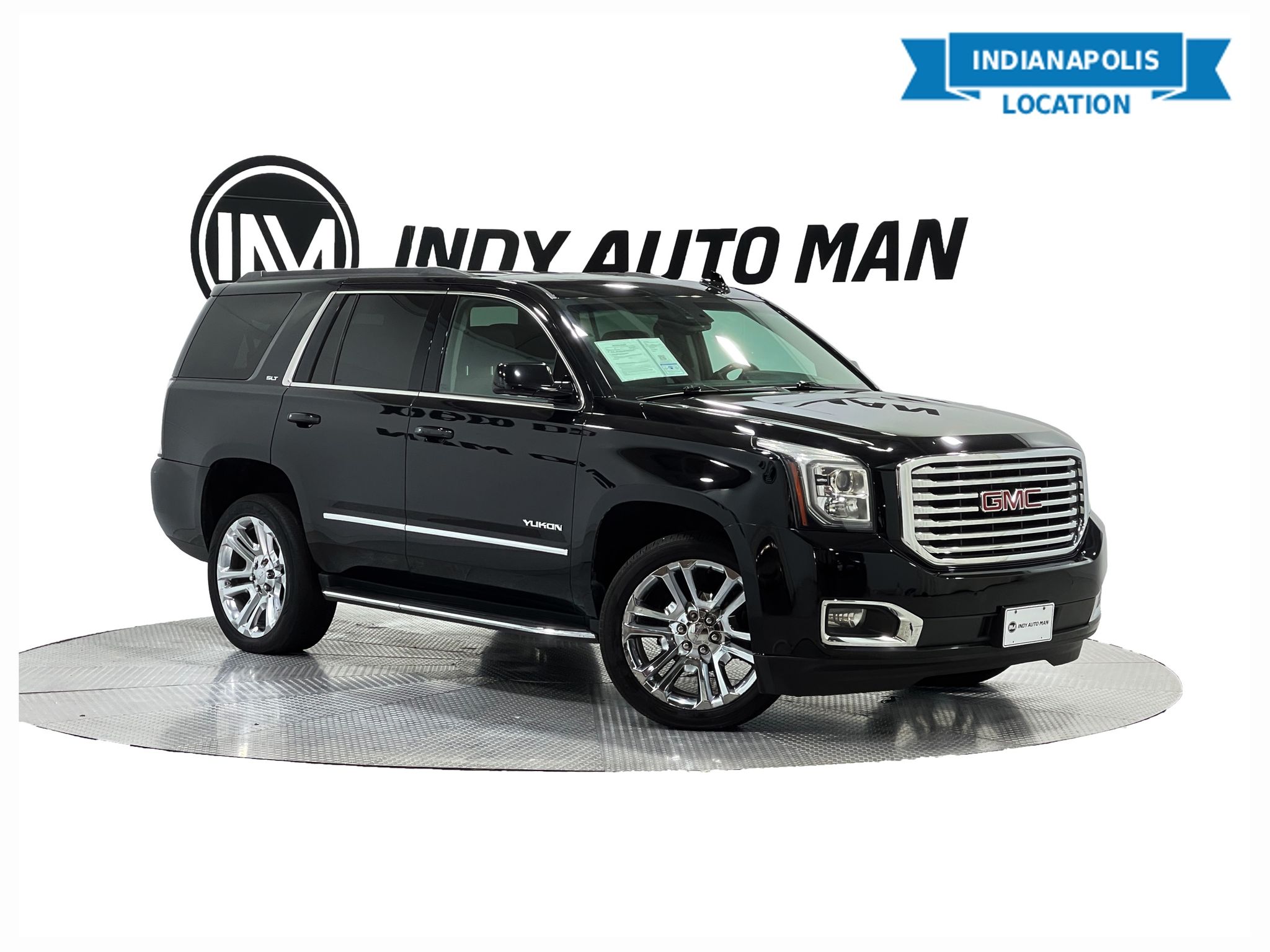 Onyx Black 2019 GMC Yukon SUV / Crossover Four-Wheel Drive 6-Speed Automatic Overdrive