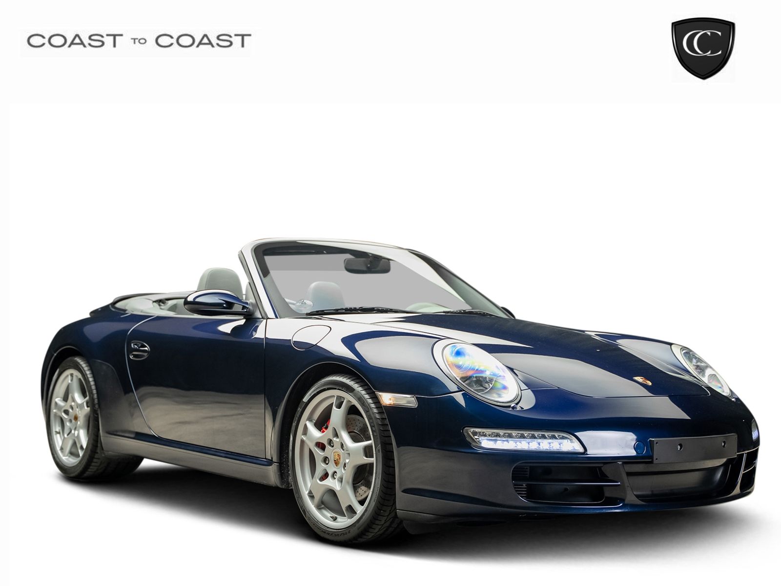 Midnight Blue Metallic 2007 Porsche 911 Carrera S Cabriolet RWD Convertible 6-Speed Manual Overdrive