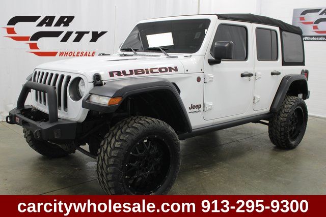 Bright White Clearcoat 2020 Jeep Wrangler SUV / Crossover Four-Wheel Drive 8-Speed Automatic