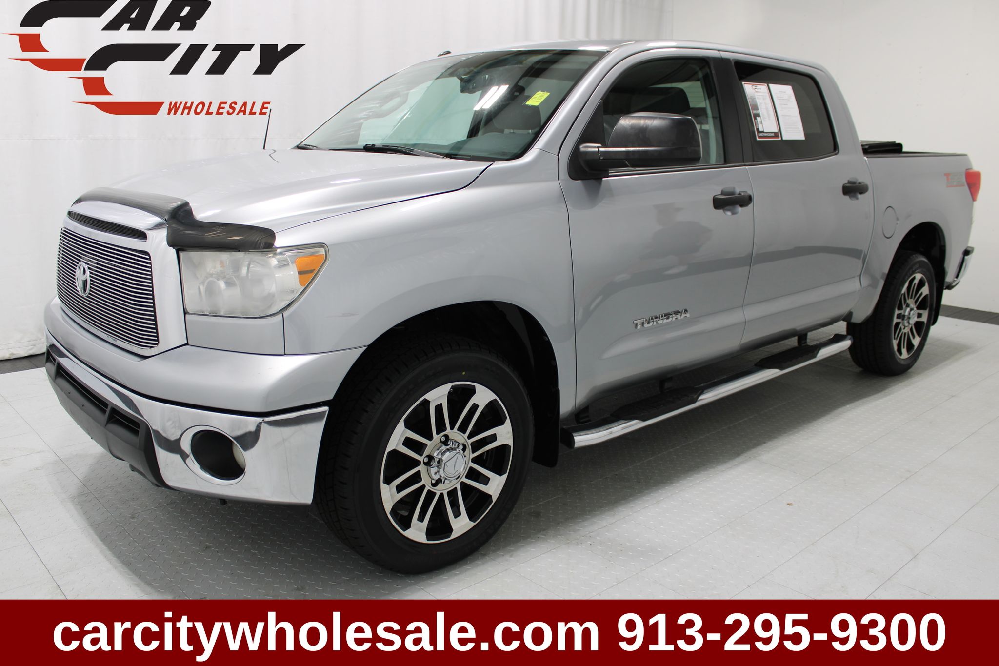 Silver Sky Metallic 2012 Toyota Tundra Pickup Truck 4X2 6-Speed Automatic Overdrive