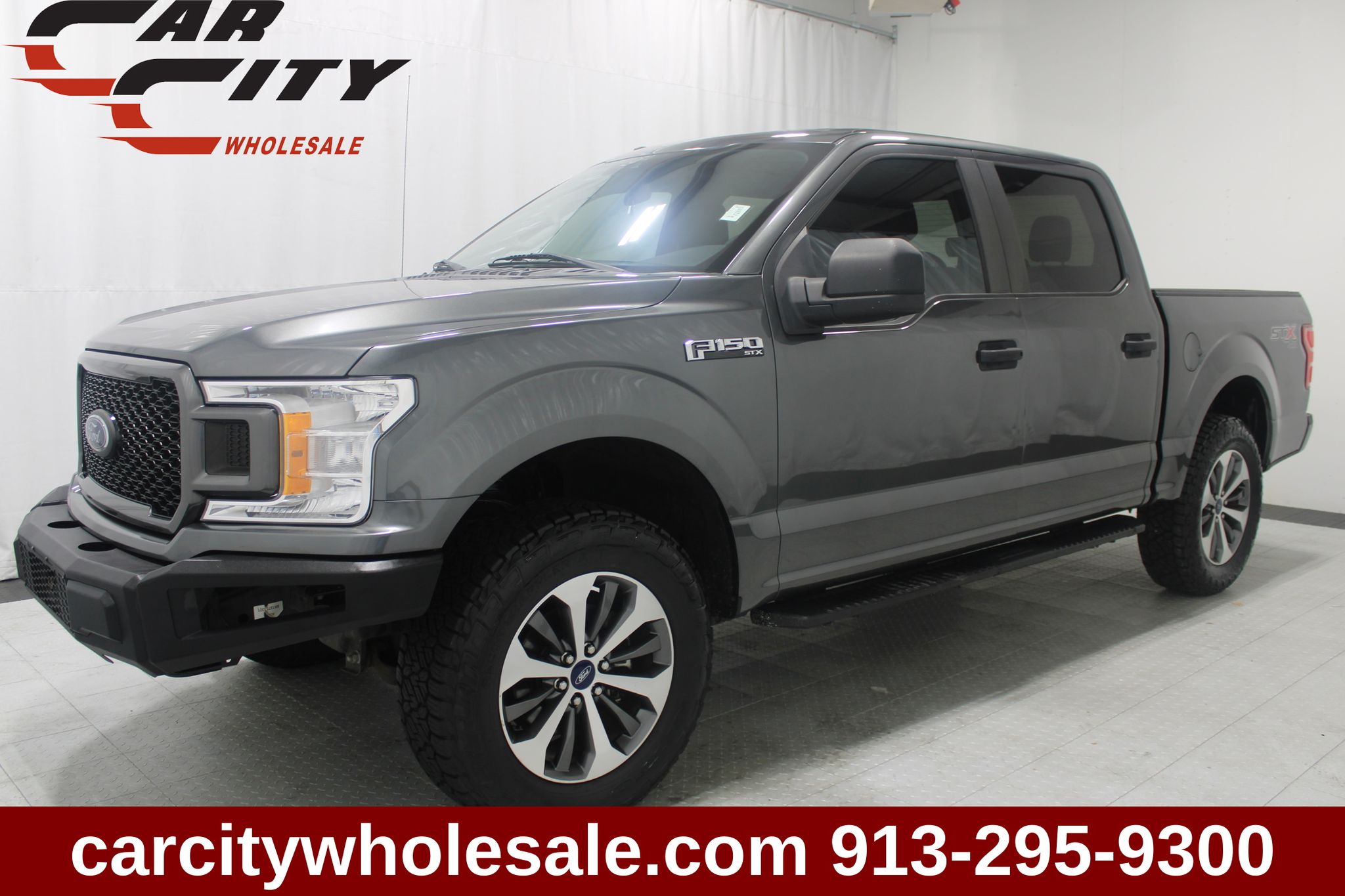 Gray (Magnetic) 2019 Ford F-150 Pickup Truck Four-Wheel Drive Automatic