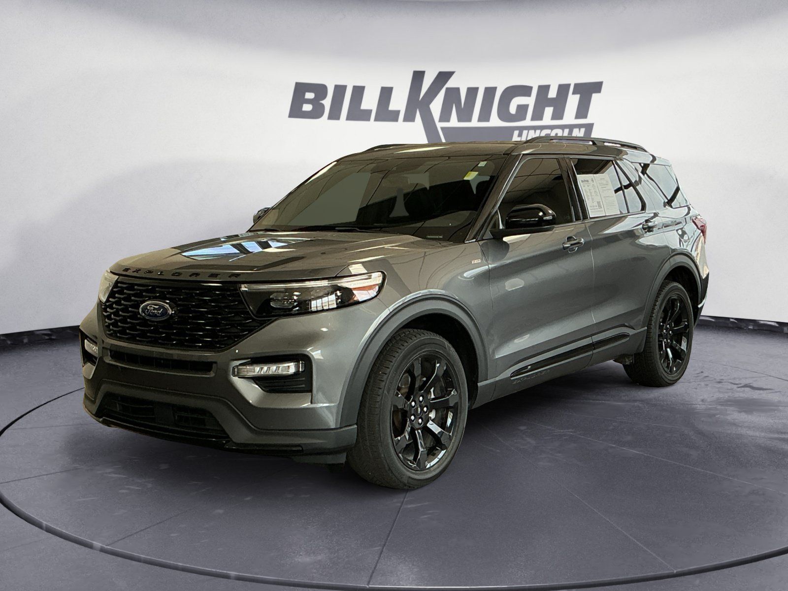 Gray Metallic 2024 Ford Explorer ST-Line AWD SUV / Crossover All-Wheel Drive Automatic