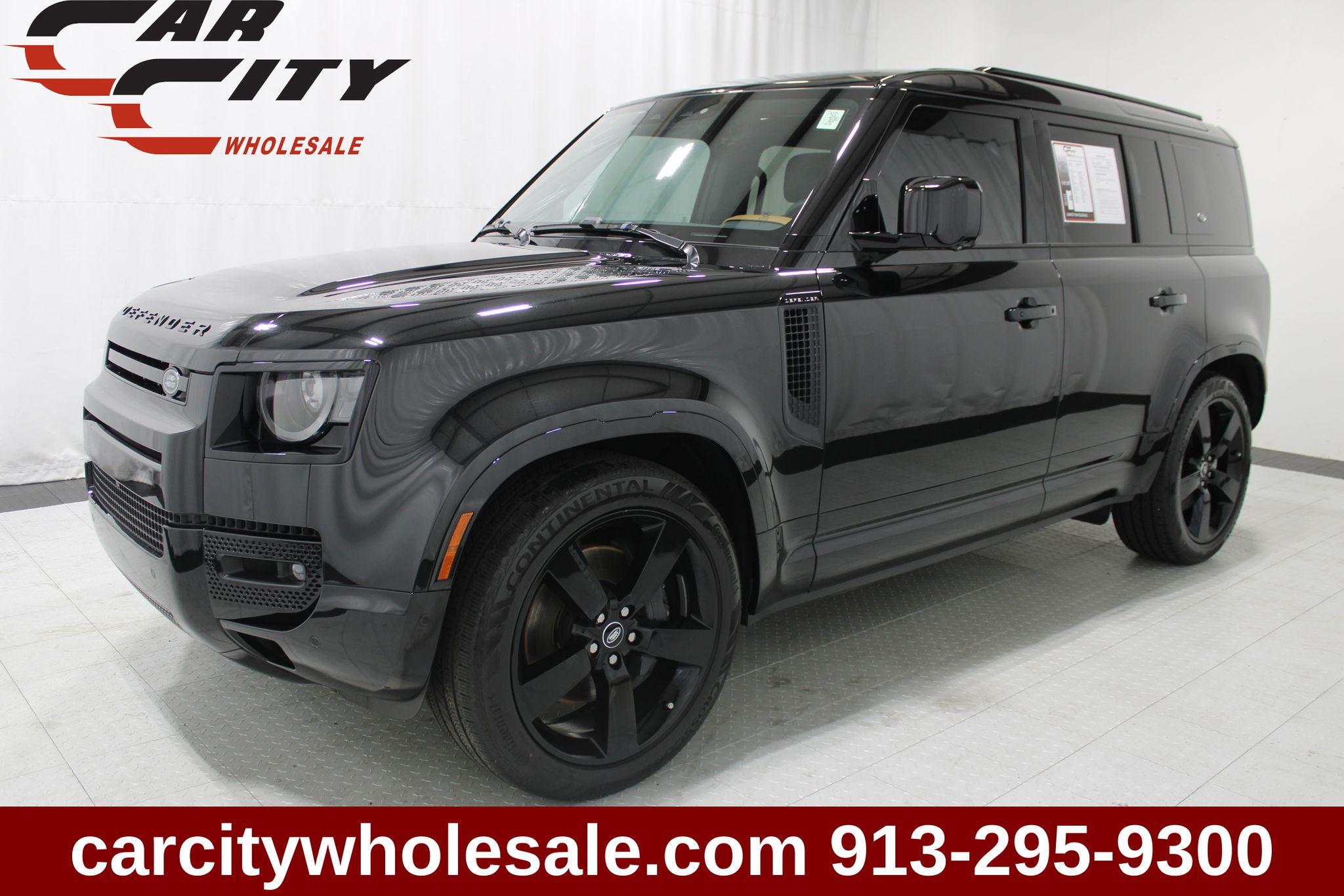 Black 2024 Land Rover Defender SUV / Crossover All-Wheel Drive 8-Speed Automatic
