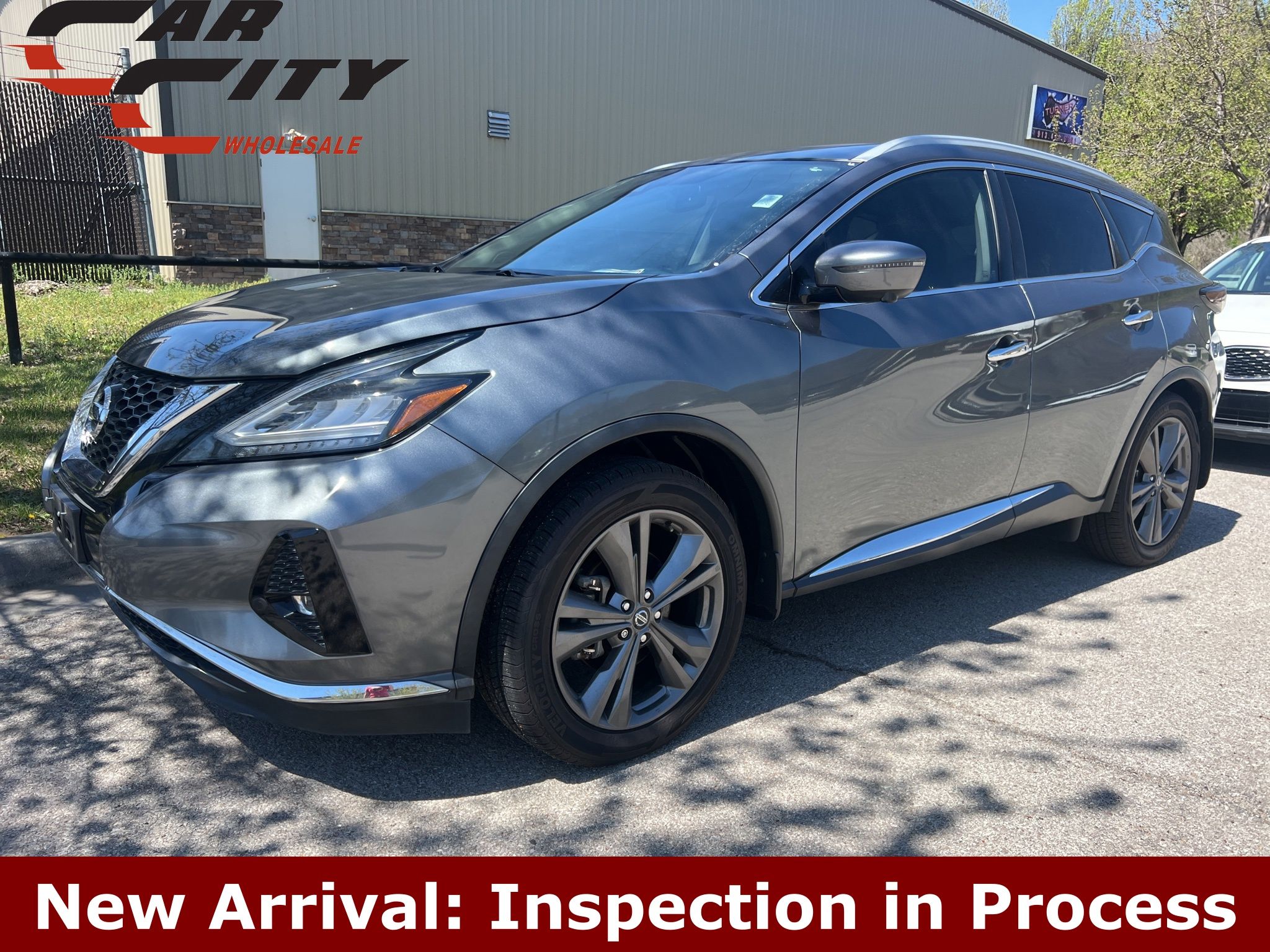 Gray (Gun Metallic) 2020 Nissan Murano Platinum FWD SUV / Crossover Front-Wheel Drive Continuously Variable Transmission