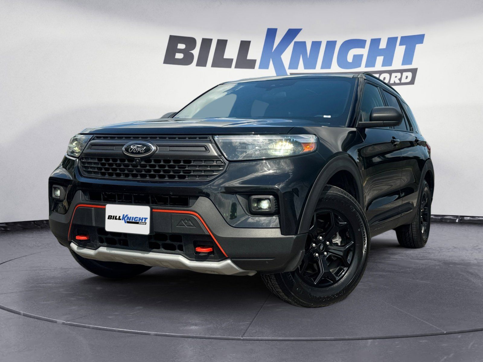 Black Metallic 2022 Ford Explorer Timberline AWD SUV / Crossover All-Wheel Drive Automatic