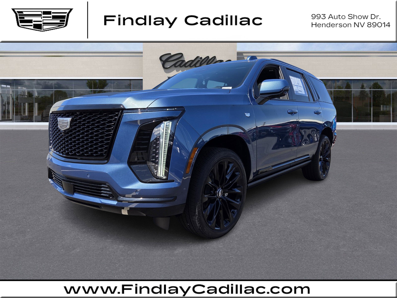Deep Sea Metallic 2026 Cadillac Escalade SUV / Crossover Four-Wheel Drive 