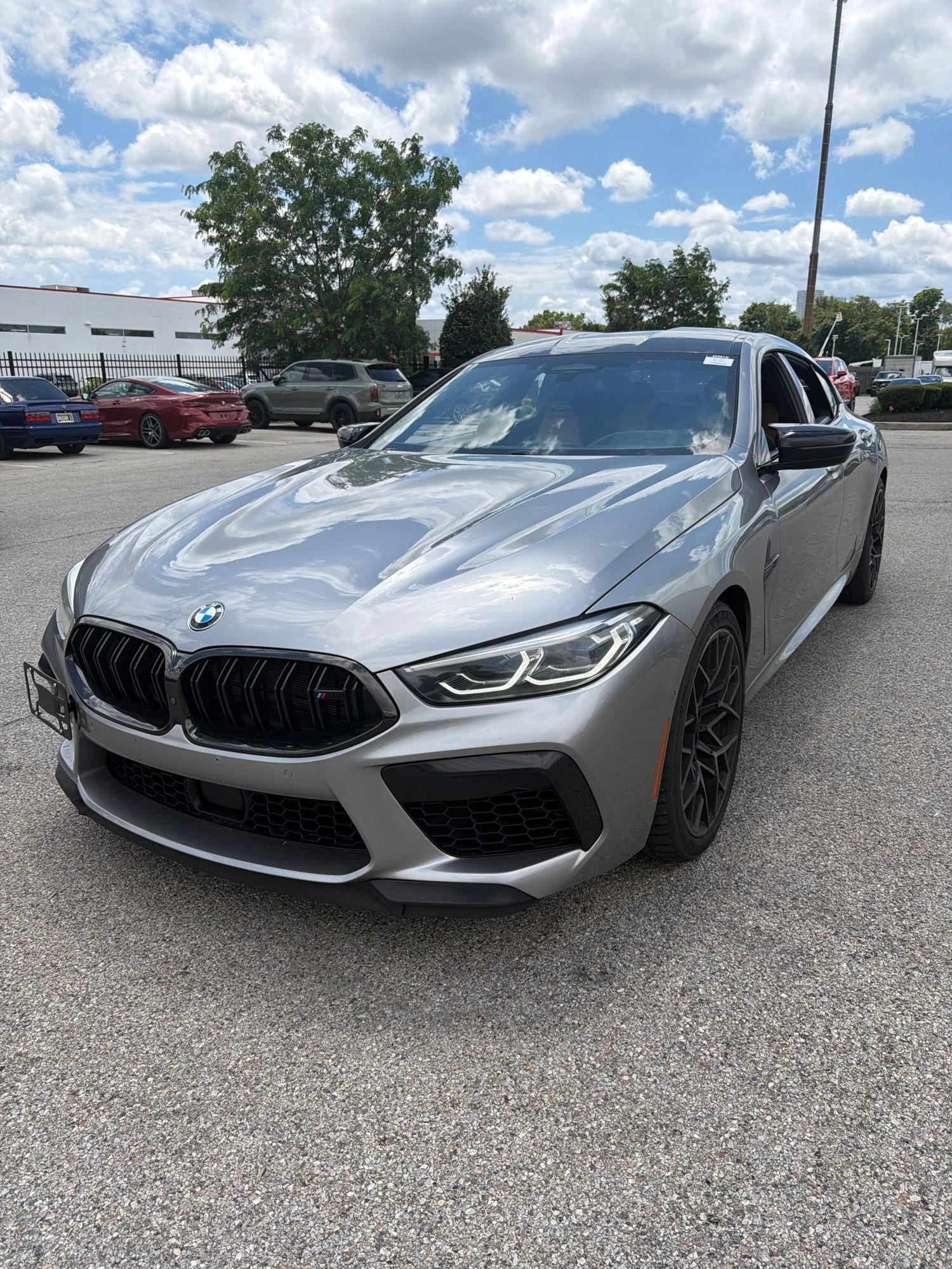Donington Gray Metallic 2022 BMW M8 Sedan All-Wheel Drive 8-Speed Automatic