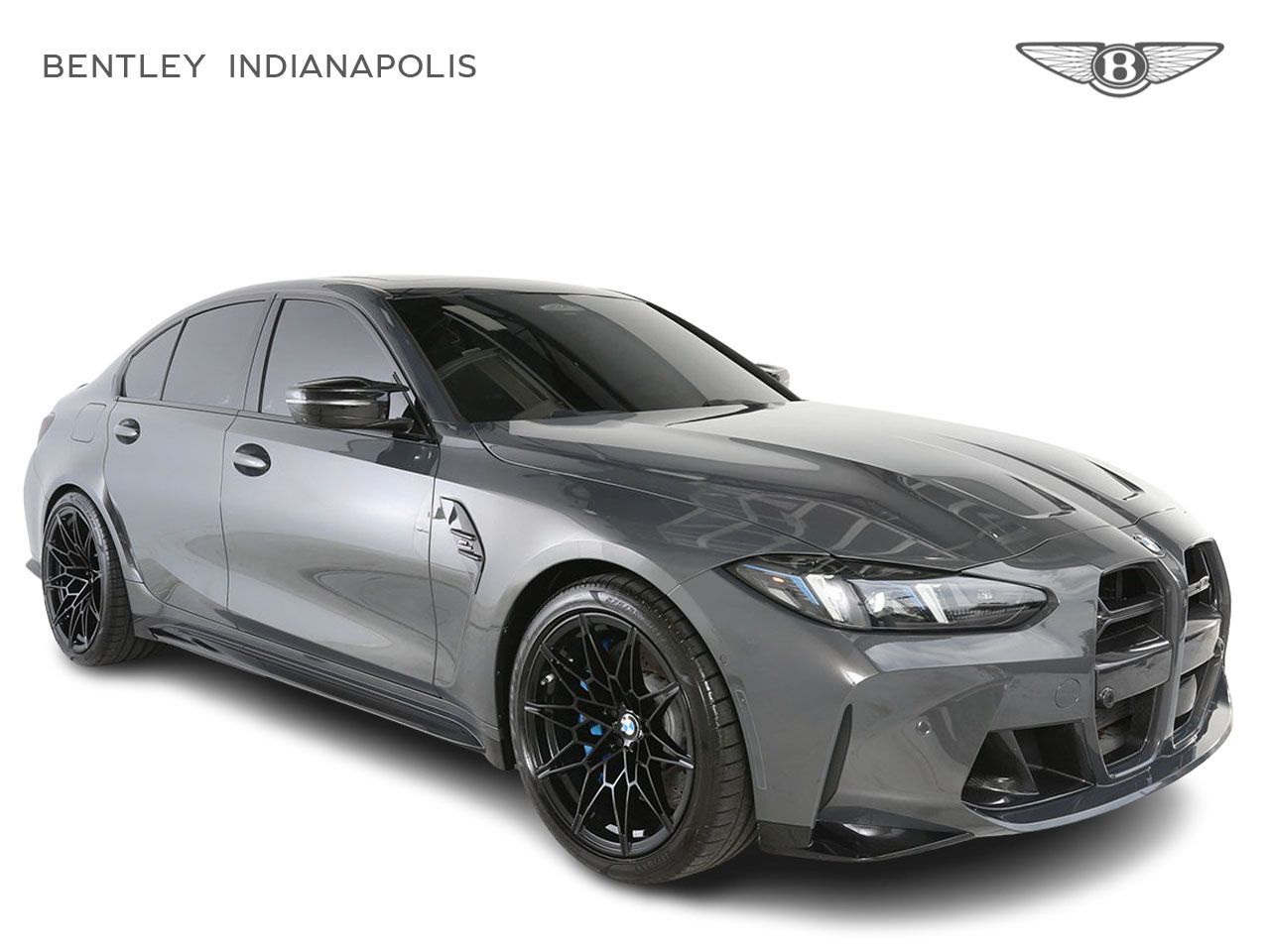 Gray (Dravit Grey Metallic) 2025 BMW M3 Sedan All-Wheel Drive 8-Speed Automatic