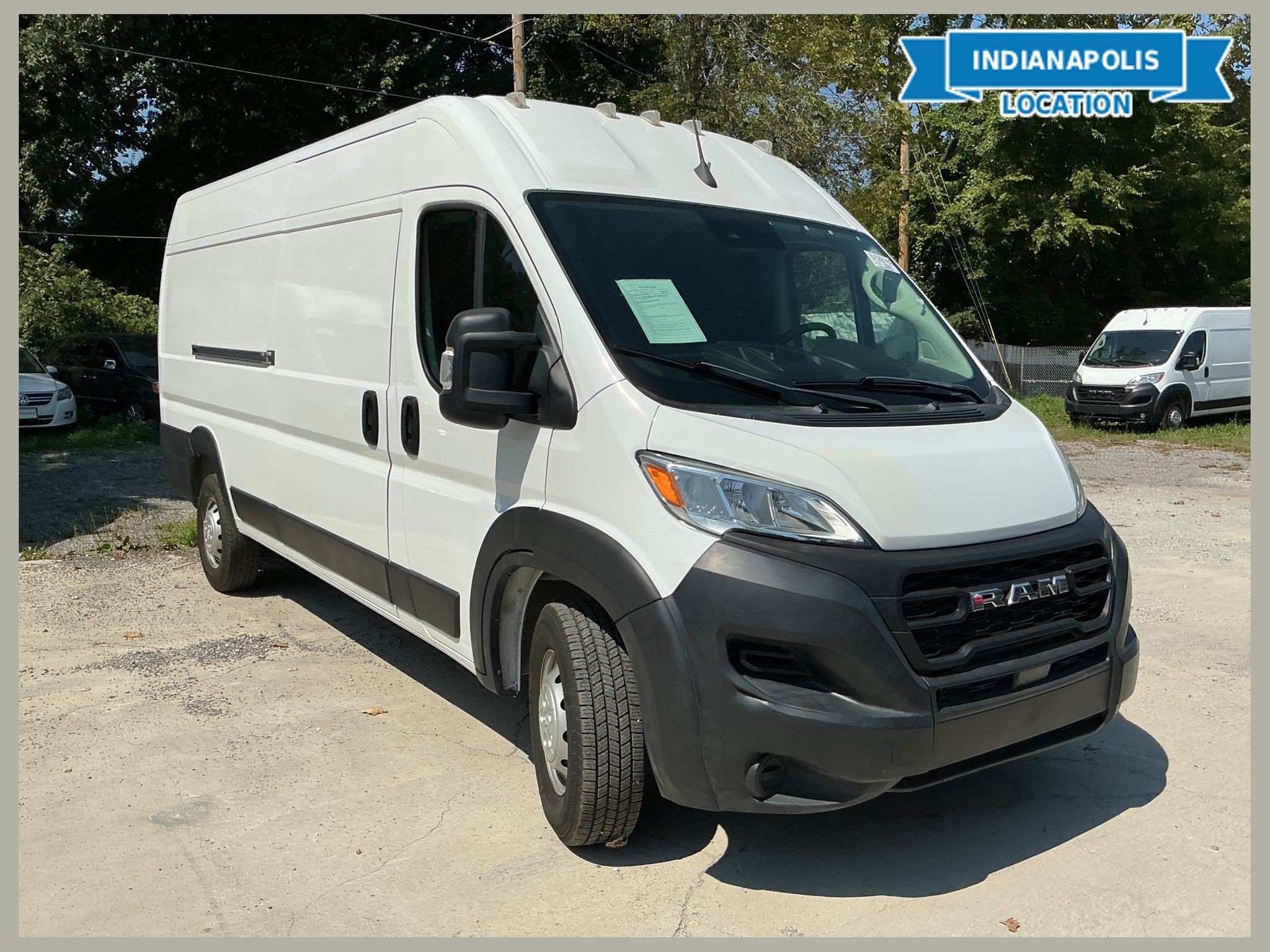 2023 RAM ProMaster 3500 159 High Roof Extended Cargo Van FWD
