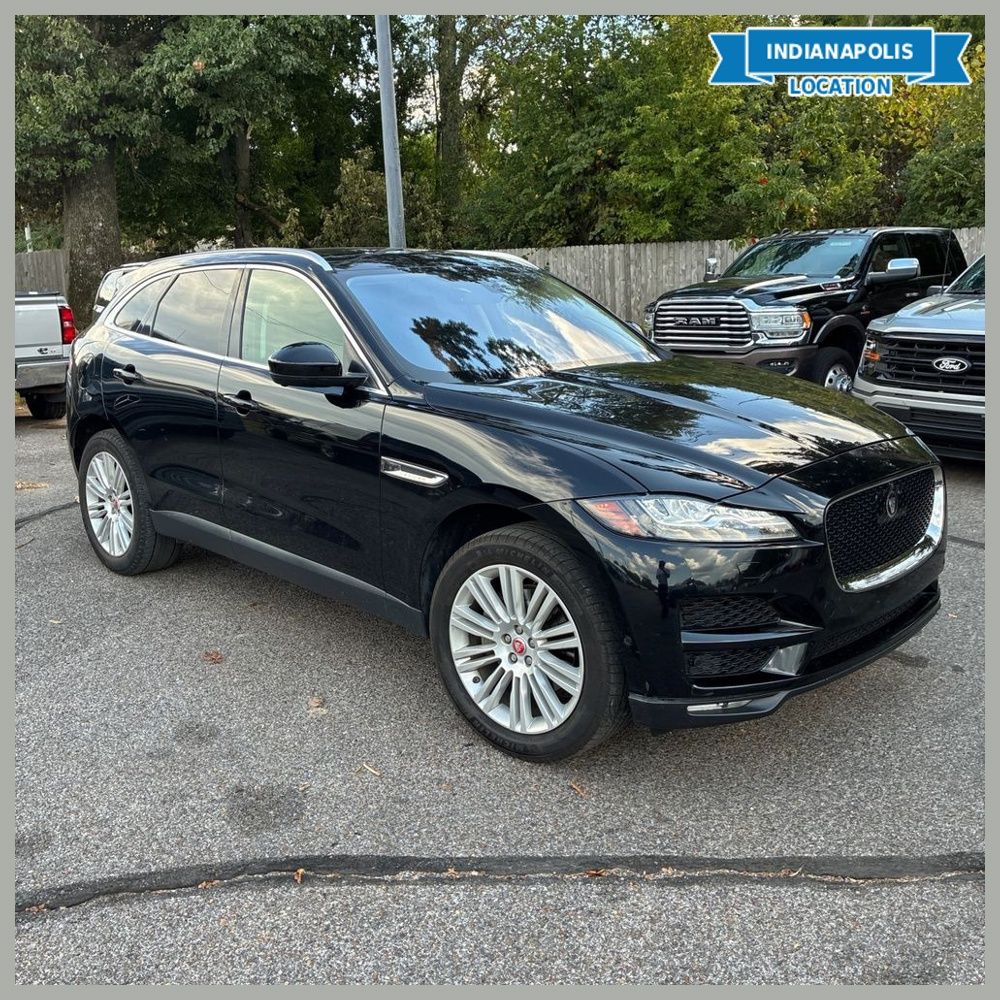 Narvik Black 2019 Jaguar F-PACE SUV / Crossover All-Wheel Drive 8-Speed Automatic