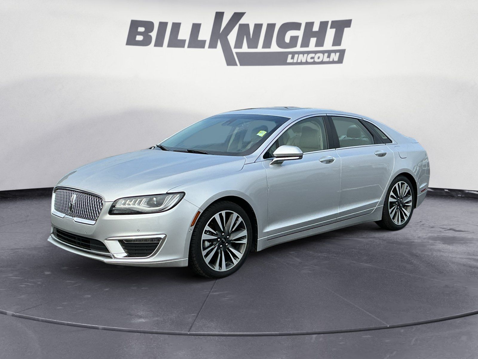 Ingot Silver Metallic 2019 Lincoln MKZ Hybrid Reserve II FWD Sedan Front-Wheel Drive Continuously Variable Transmission