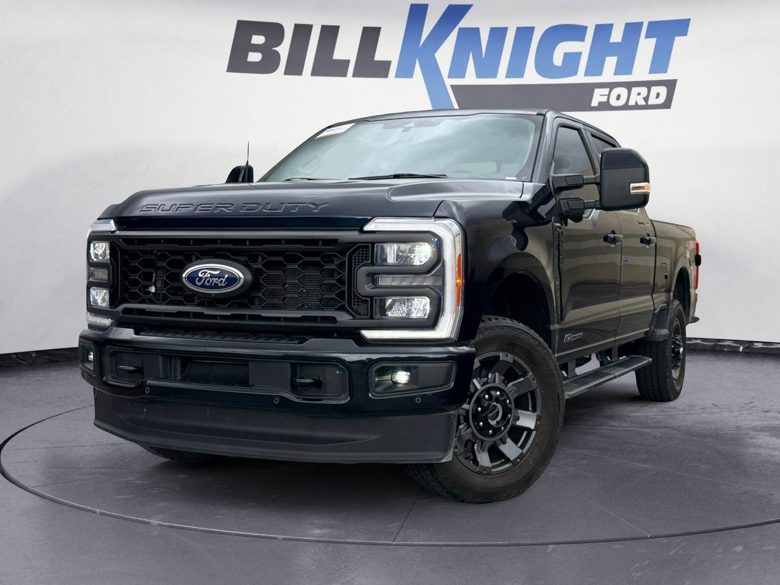 Antimatter Blue Metallic 2023 Ford F-250 Super Duty Lariat Crew Cab 4WD Pickup Truck Four-Wheel Drive Automatic