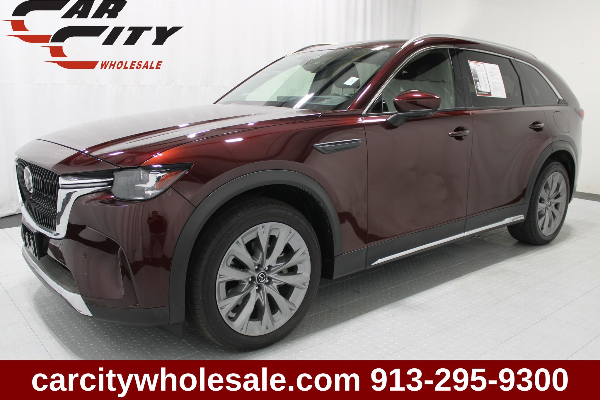 Artisan Red Premium 2024 Mazda CX-90 SUV / Crossover All-Wheel Drive 8-Speed Automatic