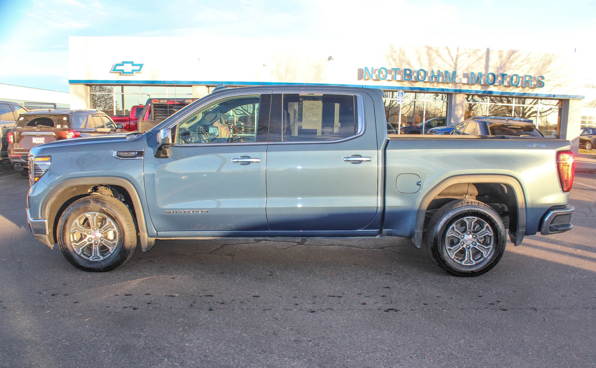 Downpour Metallic 2024 GMC Sierra 1500 Pickup Truck Four-Wheel Drive Automatic