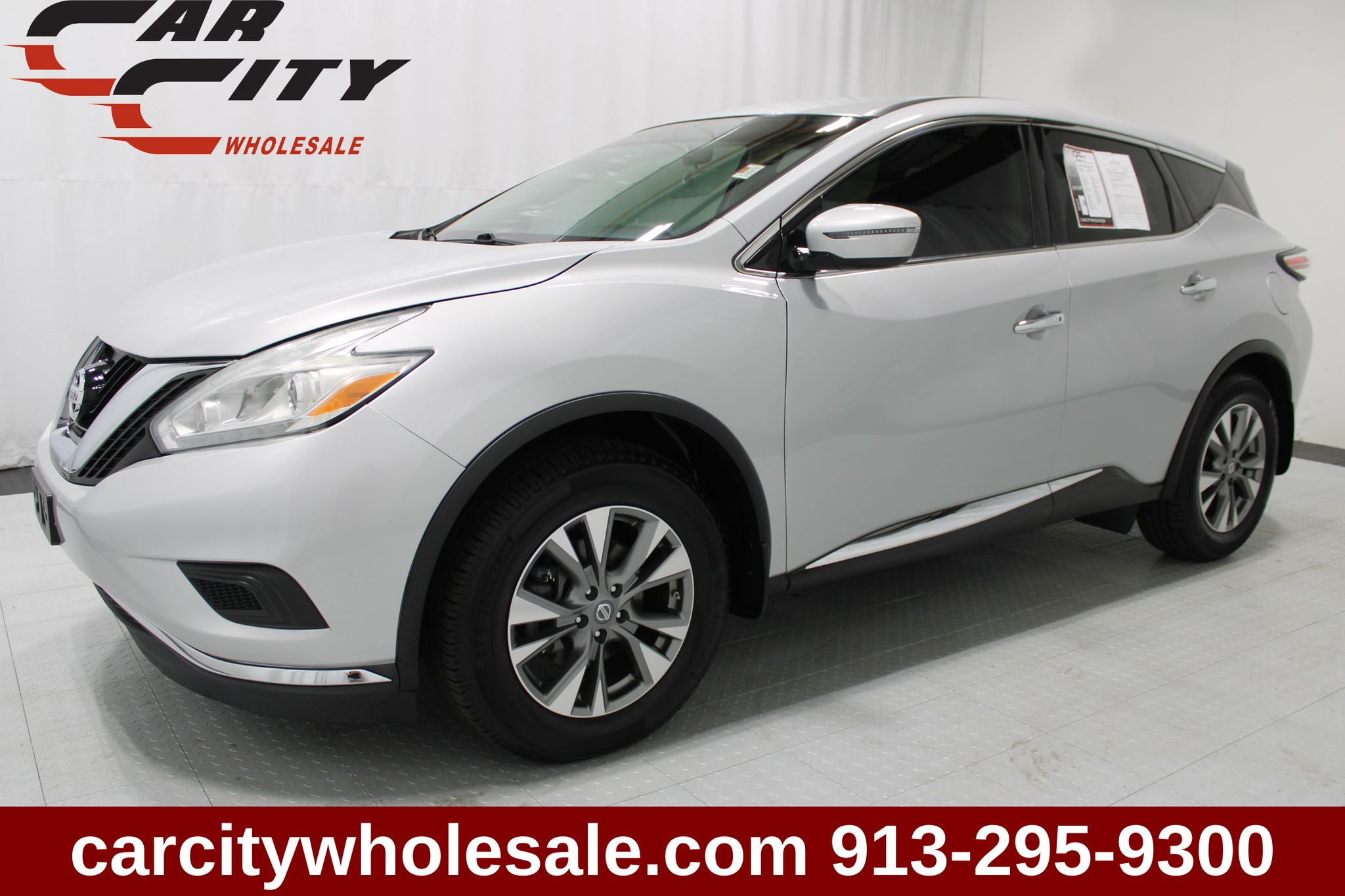 Brilliant Silver Metallic 2017 Nissan Murano SUV / Crossover All-Wheel Drive Continuously Variable Transmission