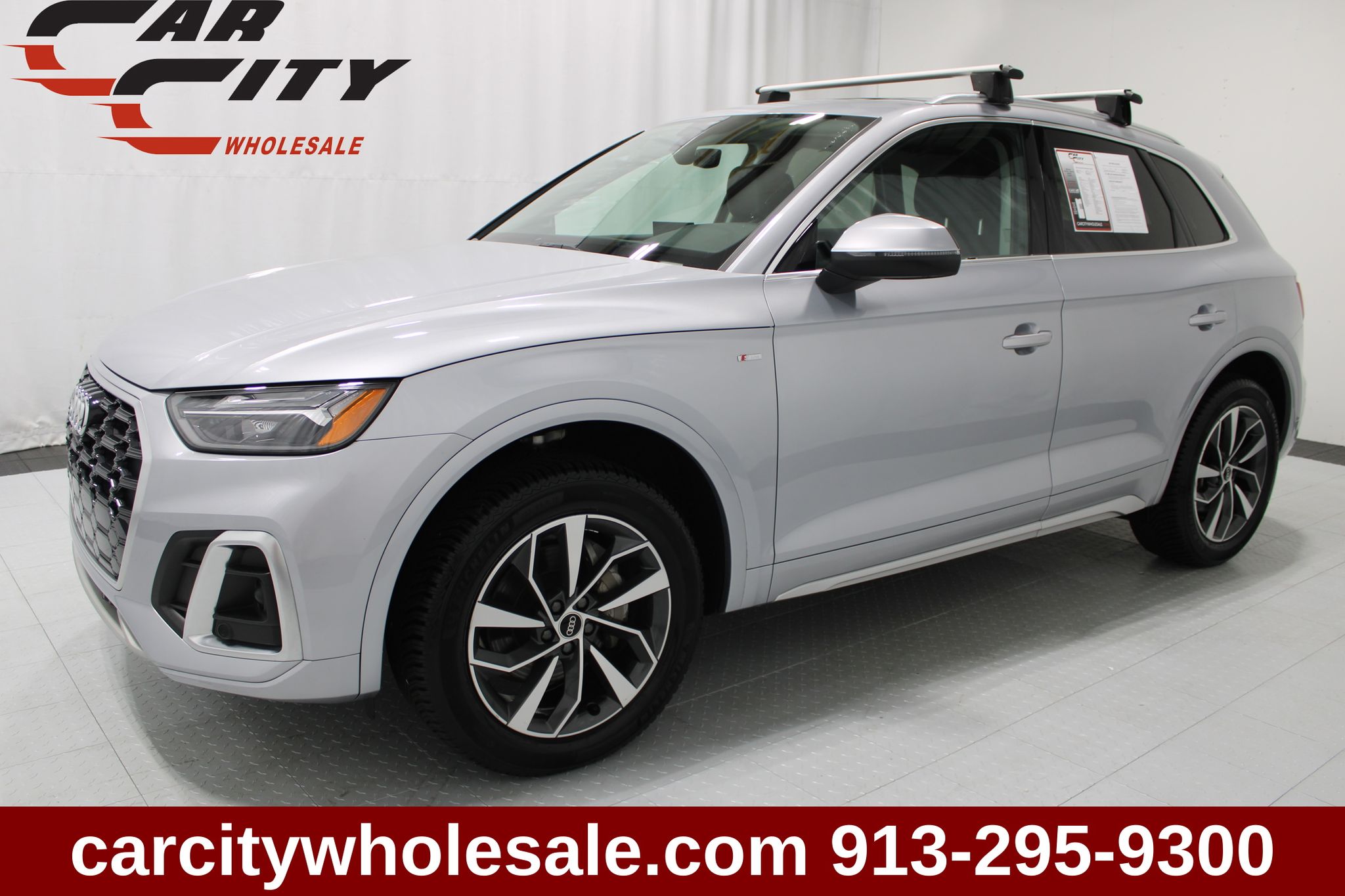 Silver 2023 Audi Q5 SUV / Crossover All-Wheel Drive 7-Speed Automatic