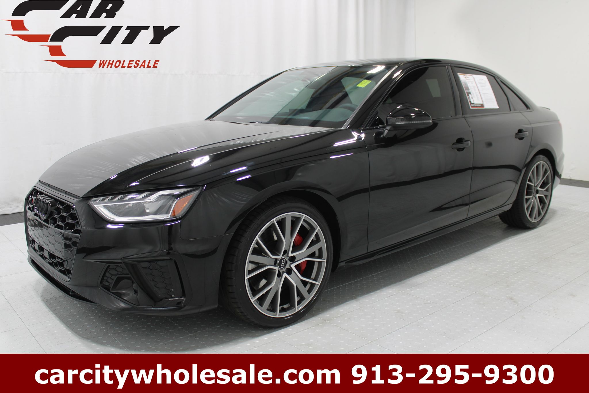 Black 2024 Audi S4 Sedan All-Wheel Drive 8-Speed Automatic