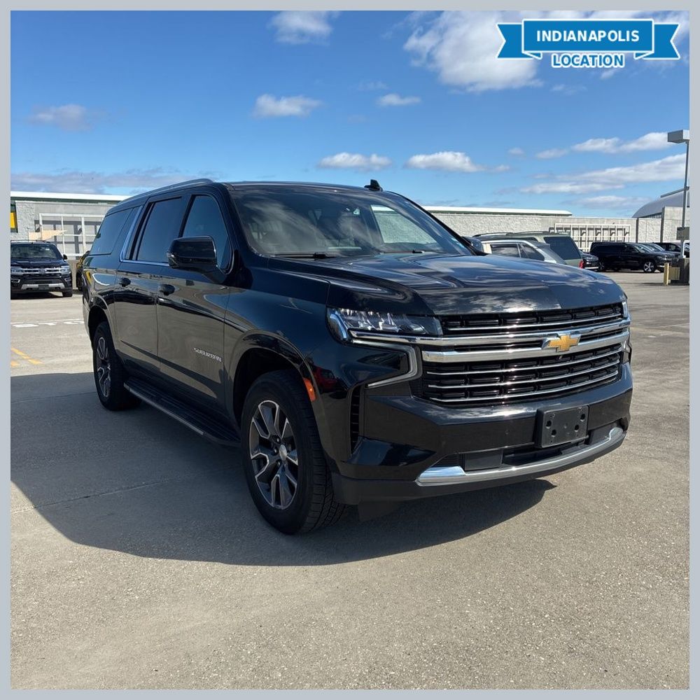 Black 2021 Chevrolet Suburban LT 4WD SUV / Crossover Four-Wheel Drive Automatic
