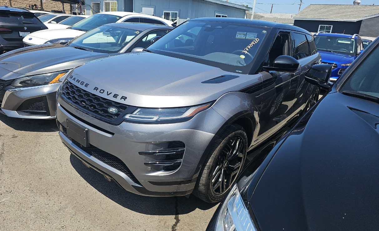 Eiger Gray Metallic 2021 Land Rover Range Rover Evoque P300 R-Dynamic SE AWD SUV / Crossover All-Wheel Drive 9-Speed Automatic