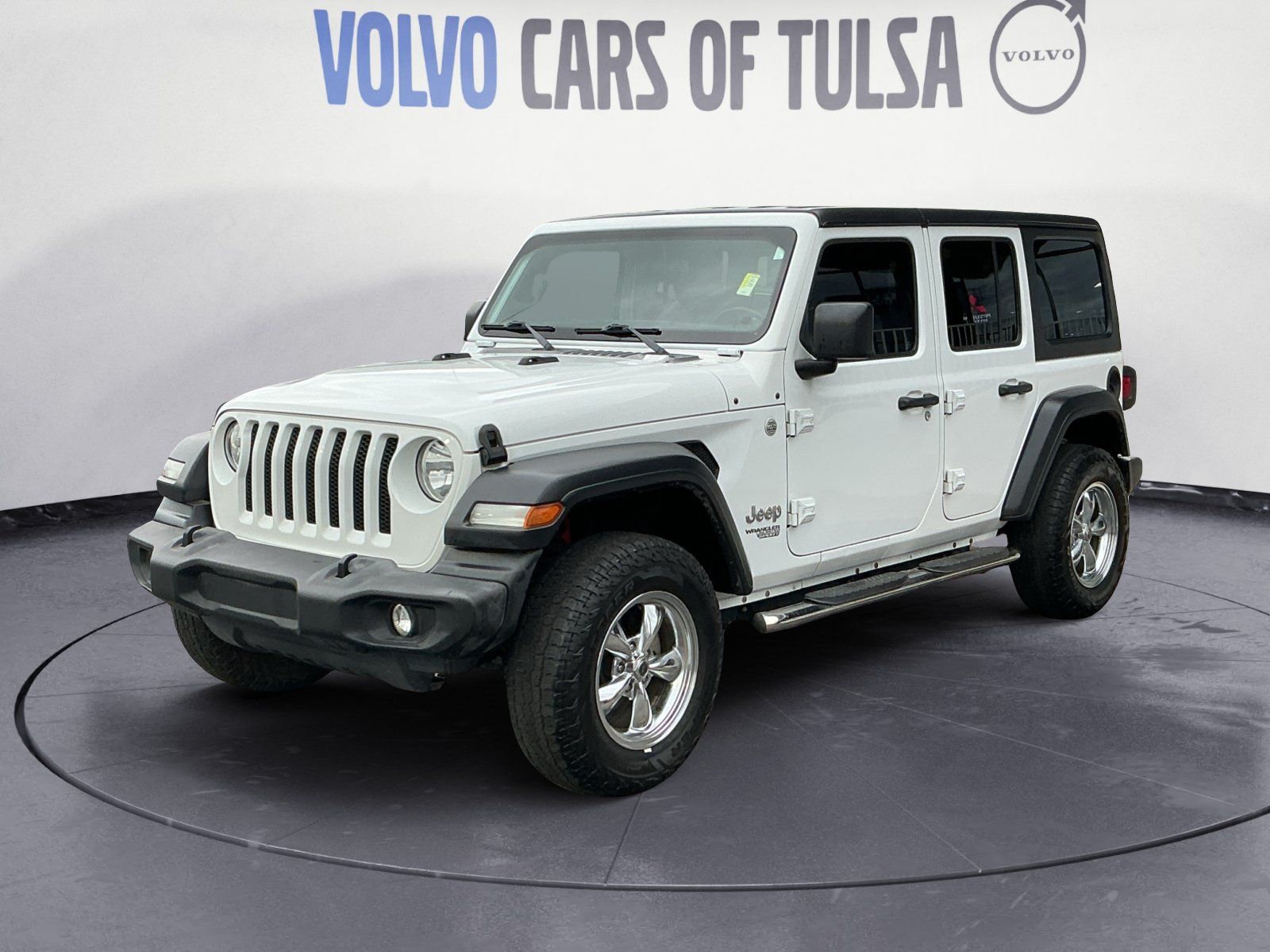 Bright White Clearcoat 2020 Jeep Wrangler SUV / Crossover Four-Wheel Drive 8-Speed Automatic