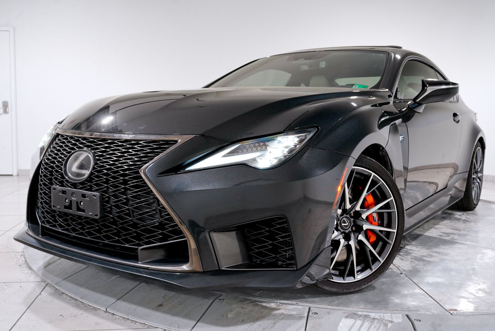 Black 2020 Lexus RC F RWD Coupe Rear-Wheel Drive 8-Speed Dual Clutch