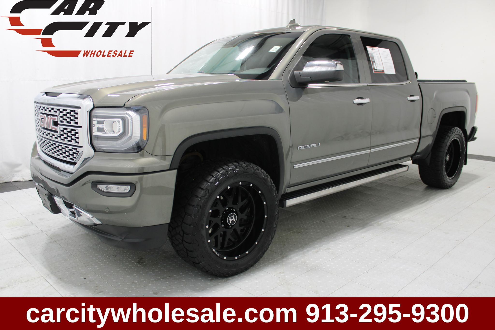 Mineral Metallic 2017 GMC Sierra 1500 Pickup Truck Four-Wheel Drive 8-Speed Automatic Overdrive