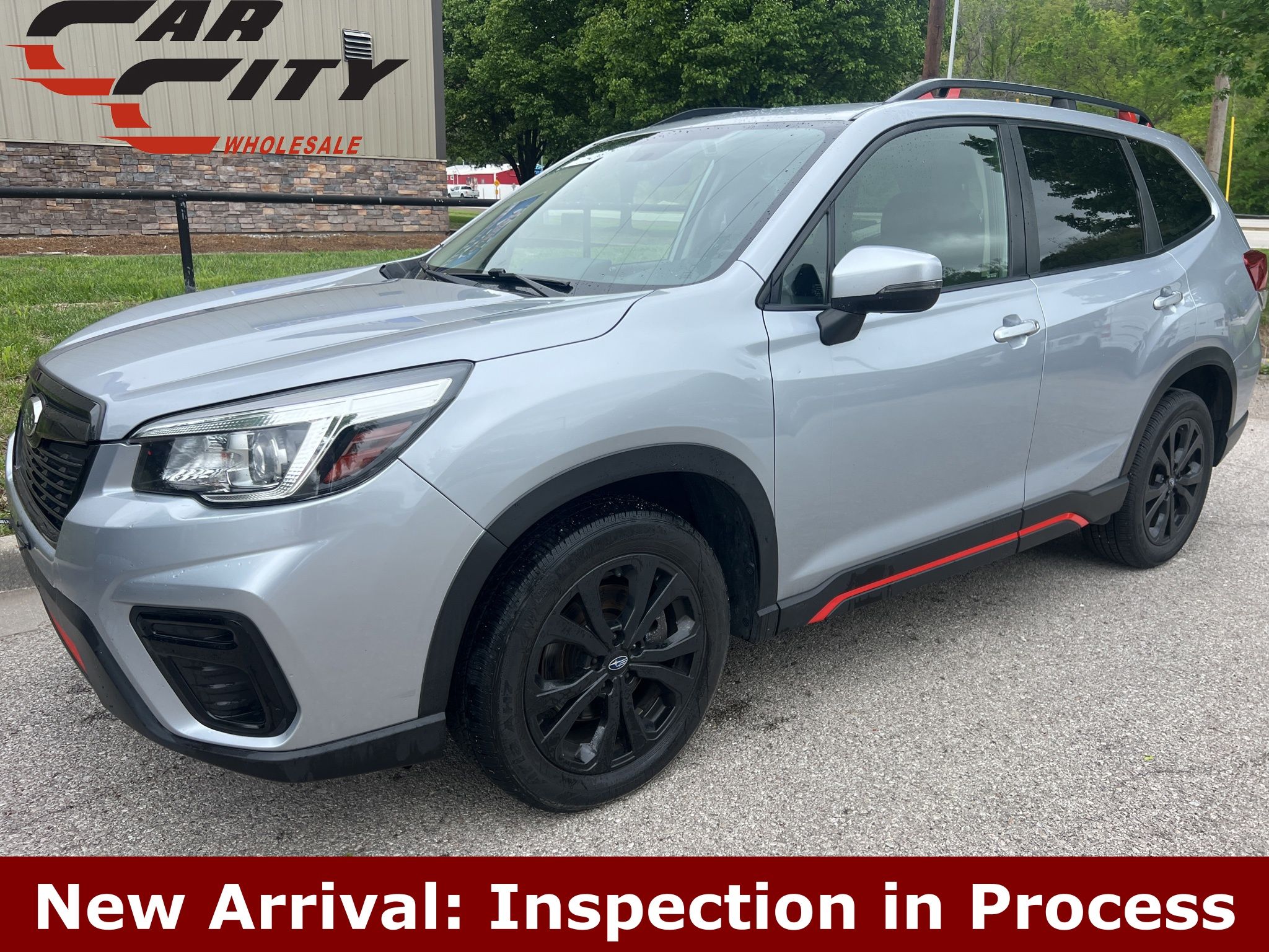 Ice Silver Metallic 2019 Subaru Forester 2.5i Sport AWD SUV / Crossover All-Wheel Drive Continuously Variable Transmission