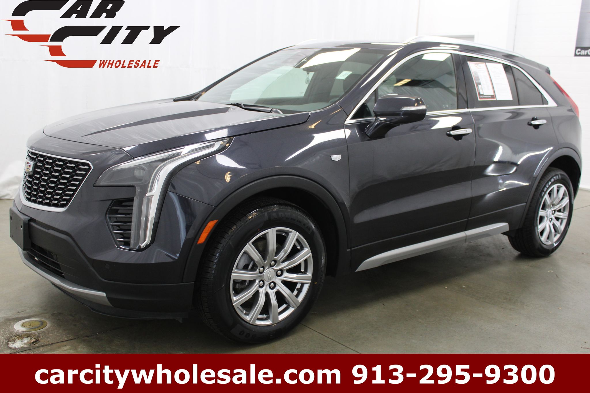 Galactic Gray Metallic 2023 Cadillac XT4 Premium Luxury AWD SUV / Crossover Four-Wheel Drive 9-Speed Automatic