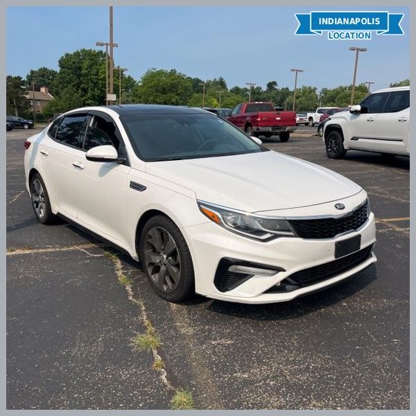 Snow White Pearl 2020 Kia Optima Sedan Front-Wheel Drive 6-Speed Automatic