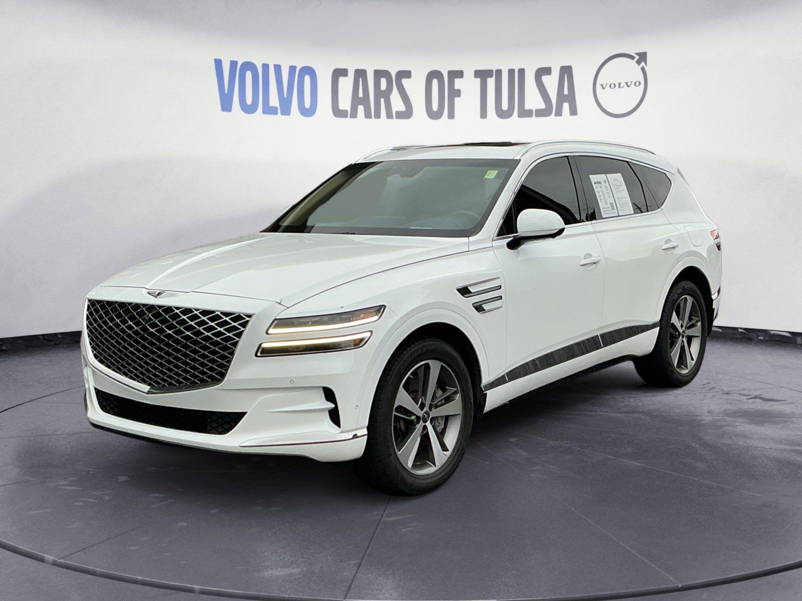 Uyuni White 2022 Genesis GV80 3.5T AWD SUV / Crossover All-Wheel Drive 8-Speed Automatic
