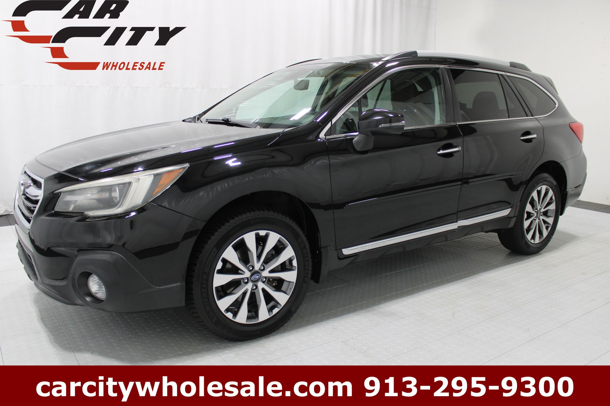 Crystal Black Silica 2018 Subaru Outback 3.6R Touring AWD Wagon All-Wheel Drive Continuously Variable Transmission