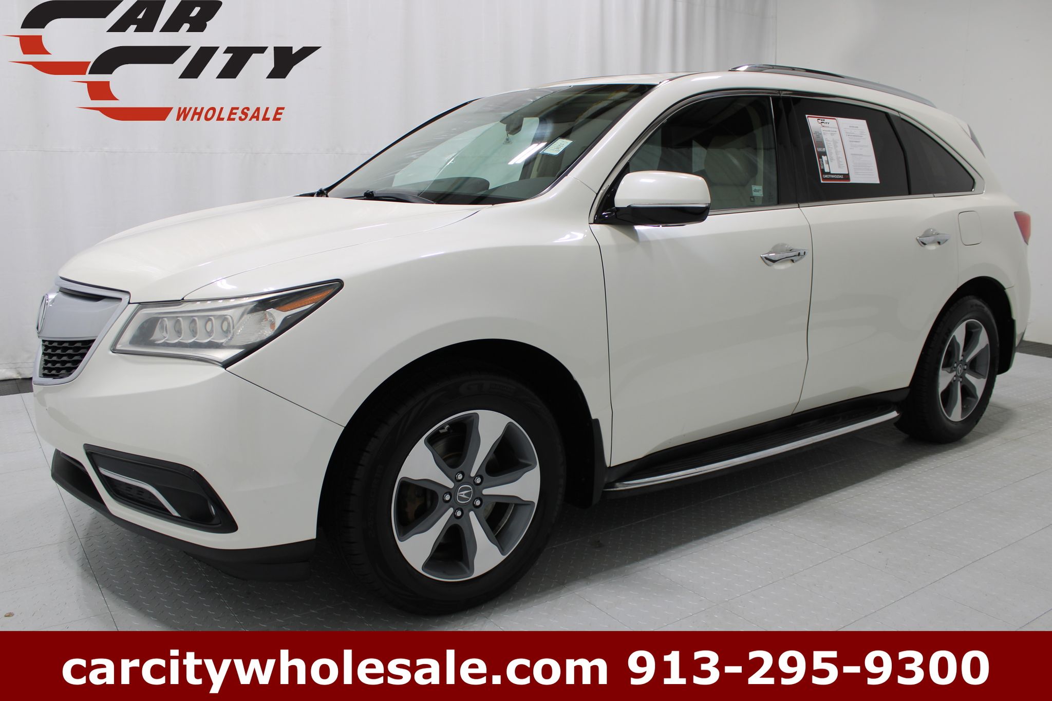 White 2016 Acura MDX SUV / Crossover All-Wheel Drive 9-Speed Automatic