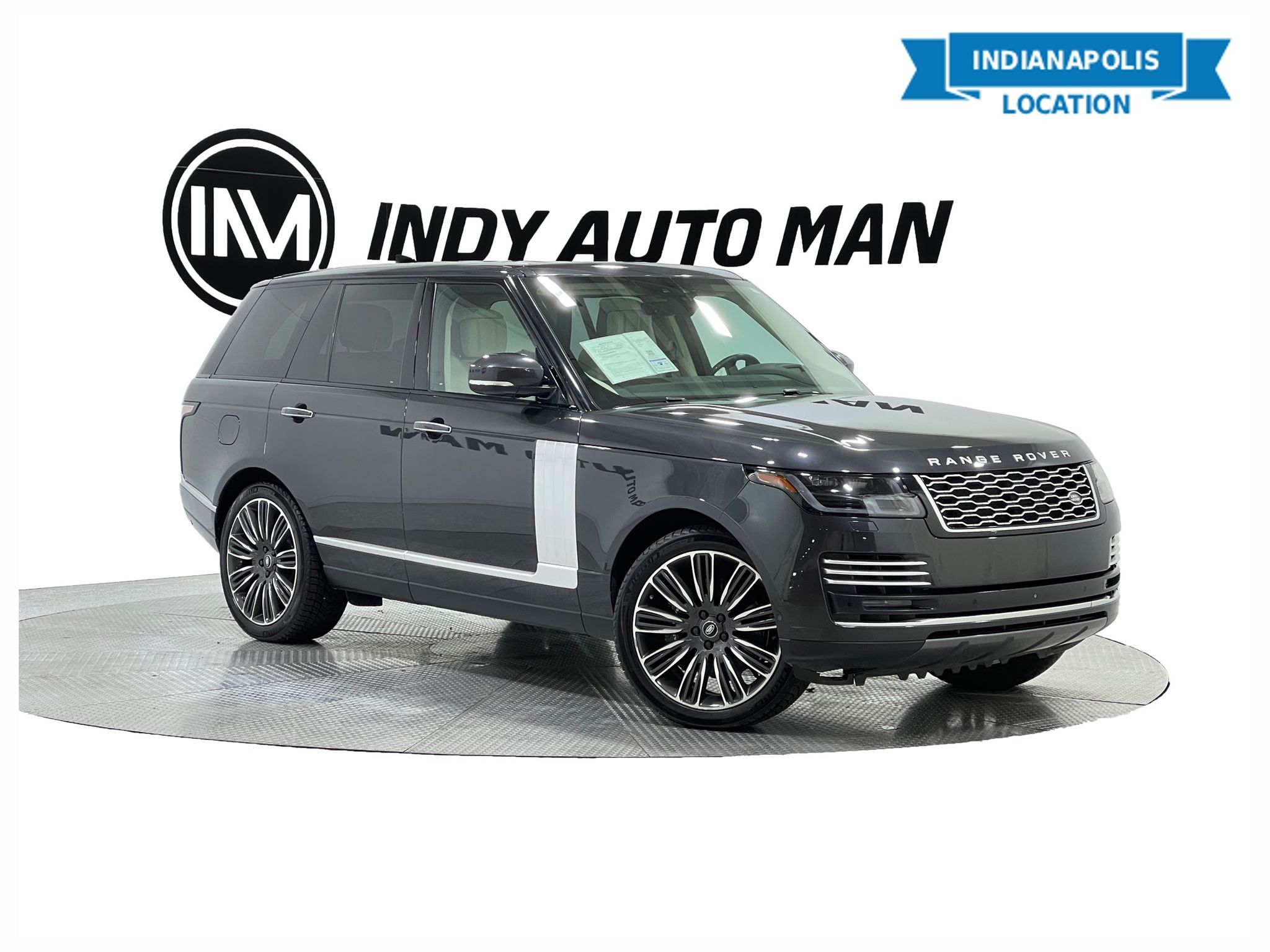 Santorini Black Metallic 2019 Land Rover Range Rover SUV / Crossover All-Wheel Drive 8-Speed Automatic