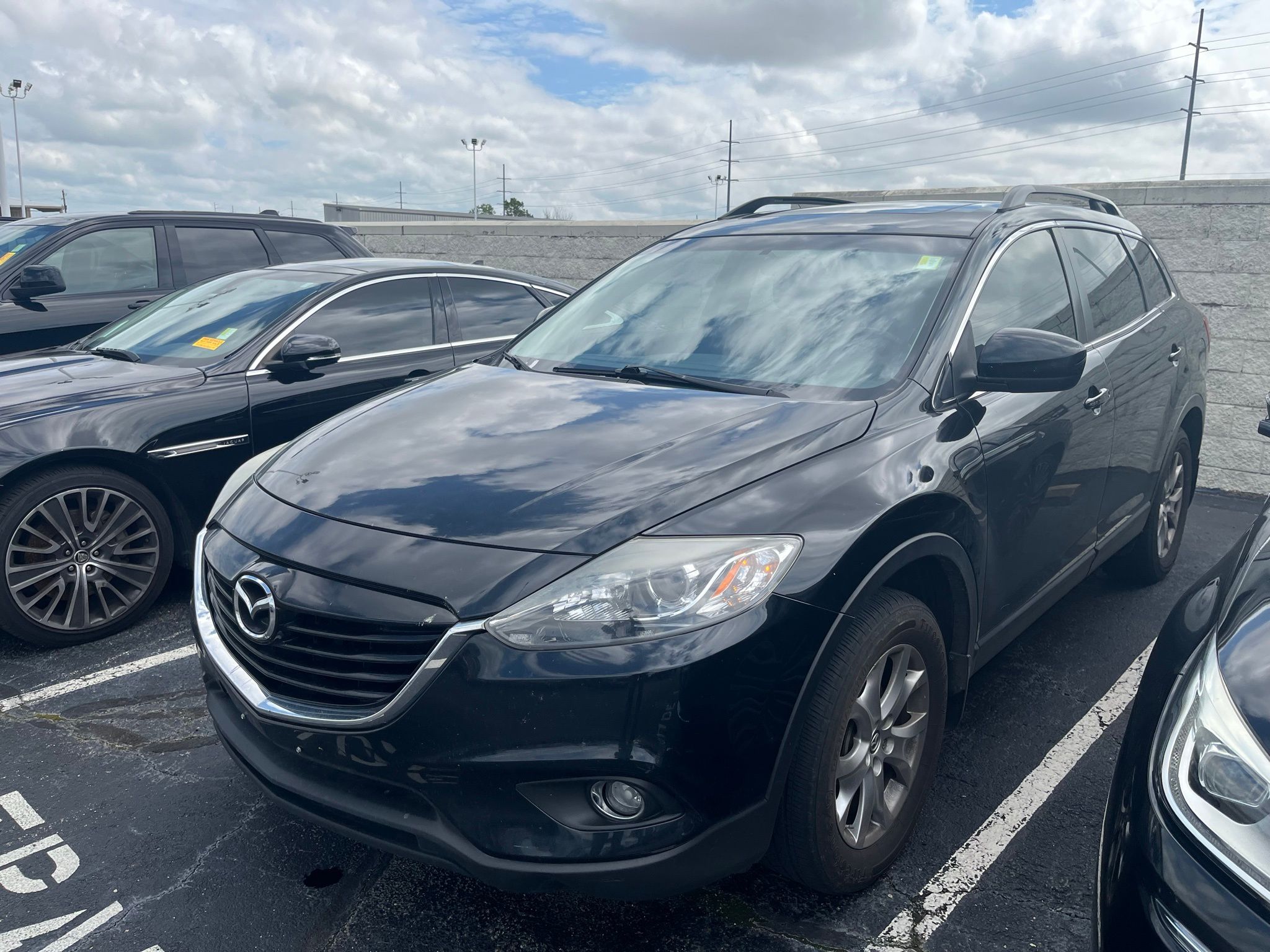 Jet Black Mica 2014 Mazda CX-9 Touring SUV / Crossover Front-Wheel Drive 6-Speed Automatic