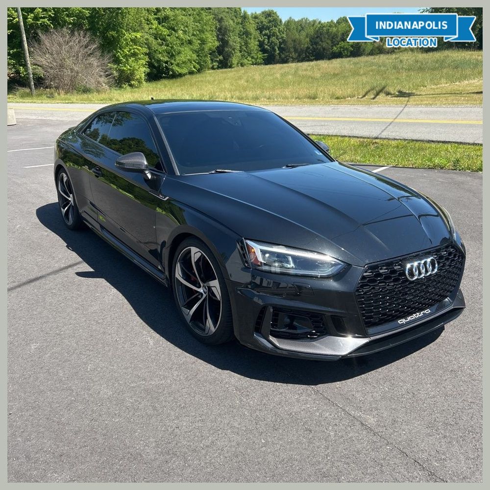 Mythos Black Metallic 2019 Audi RS 5 Coupe All-Wheel Drive 8-Speed Automatic