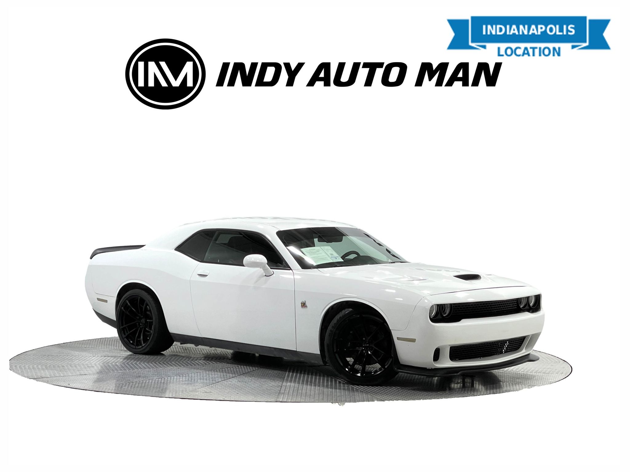 White Knuckle Clearcoat 2019 Dodge Challenger Coupe Rear-Wheel Drive 8-Speed Automatic