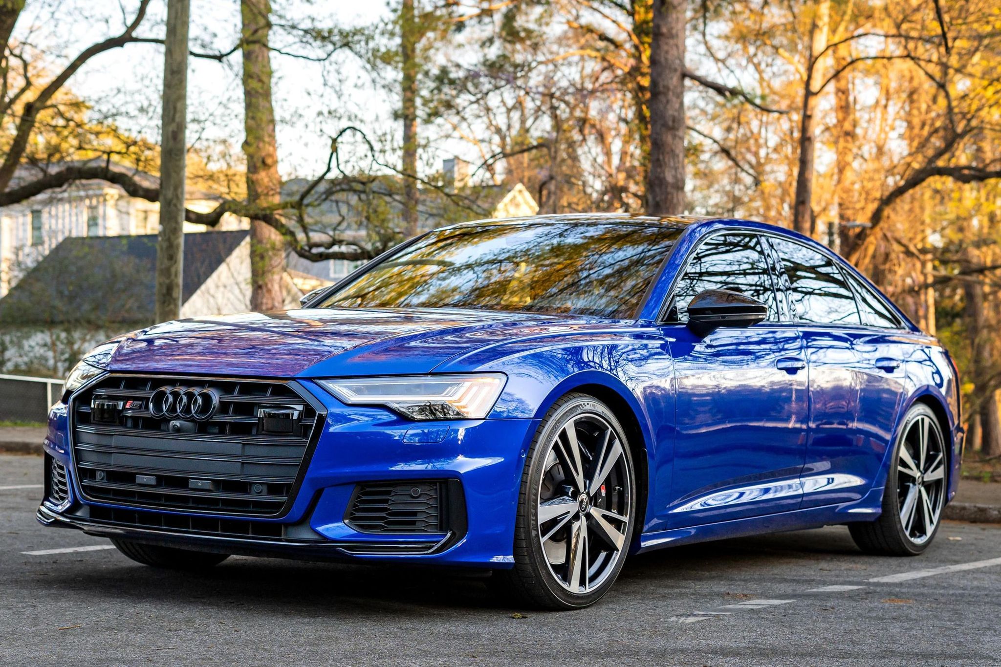 Ultra Blue Metallic 2022 Audi S6 2.9T quattro Prestige AWD Sedan All-Wheel Drive 8-Speed Automatic