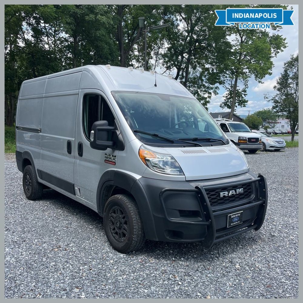 Bright Silver Clearcoat Metallic 2021 RAM ProMaster Van Front-Wheel Drive 6-Speed Automatic