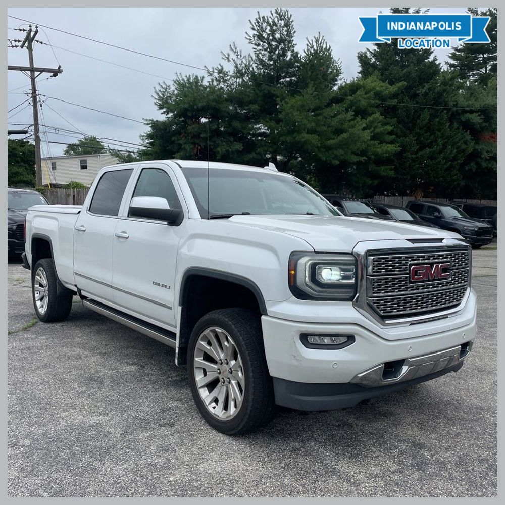 White Frost Tricoat 2016 GMC Sierra 1500 Pickup Truck Four-Wheel Drive 8-Speed Automatic Overdrive