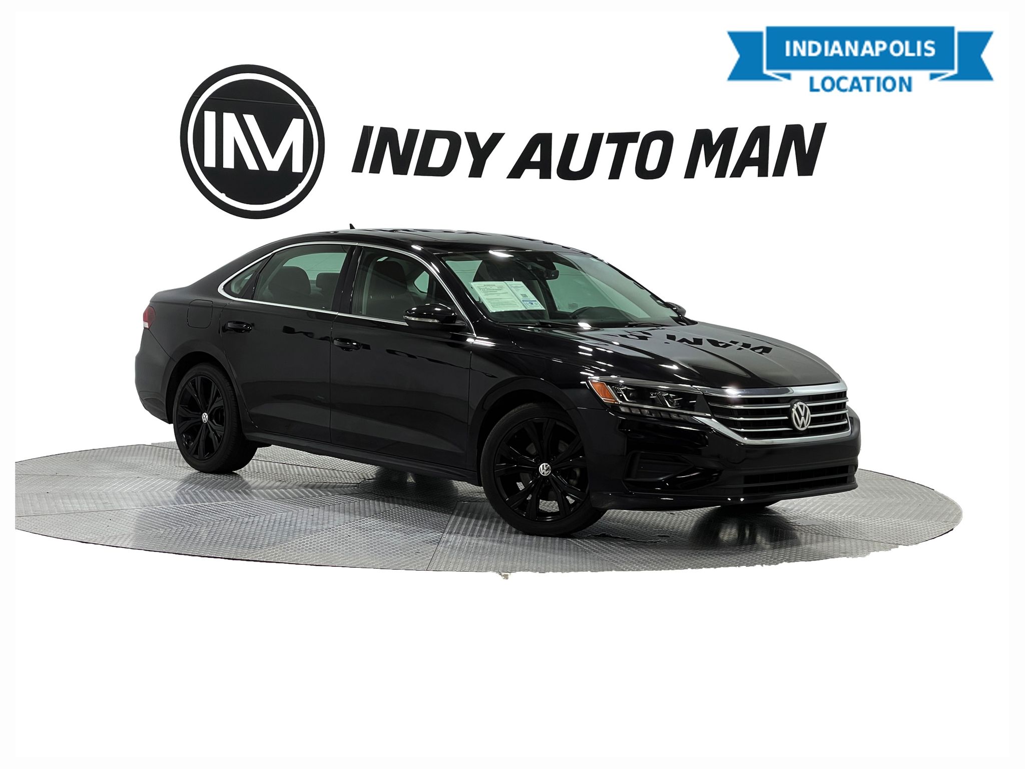 Deep Black Pearl 2021 Volkswagen Passat Sedan Front-Wheel Drive 6-Speed Automatic