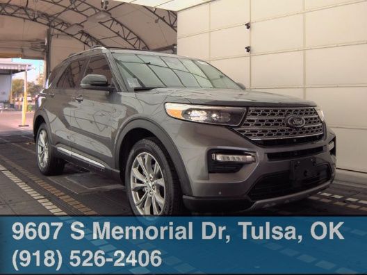Gray Metallic 2023 Ford Explorer Limited AWD SUV / Crossover All-Wheel Drive Automatic